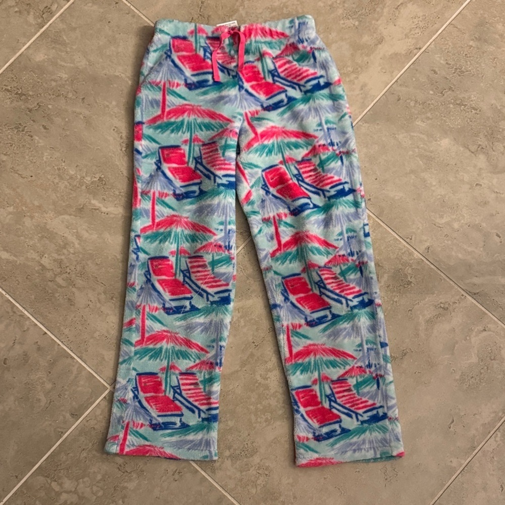 Vineyard Vines Girls High Pile Lounge Pants
